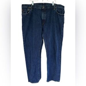 Polo Ralph Lauren Authentic Dungaree Men's 46B x‎ 34 Dark Wash Straight Leg
